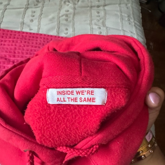 we’re not really strangers red hoodie - Picture 4 of 5